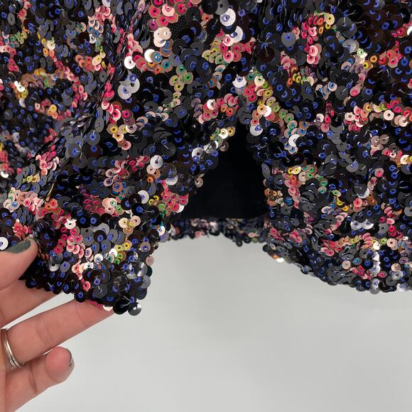 URBAN OUTFITTERS UO NWT Sequin Mini Skirt // S - Picture 8 of 12